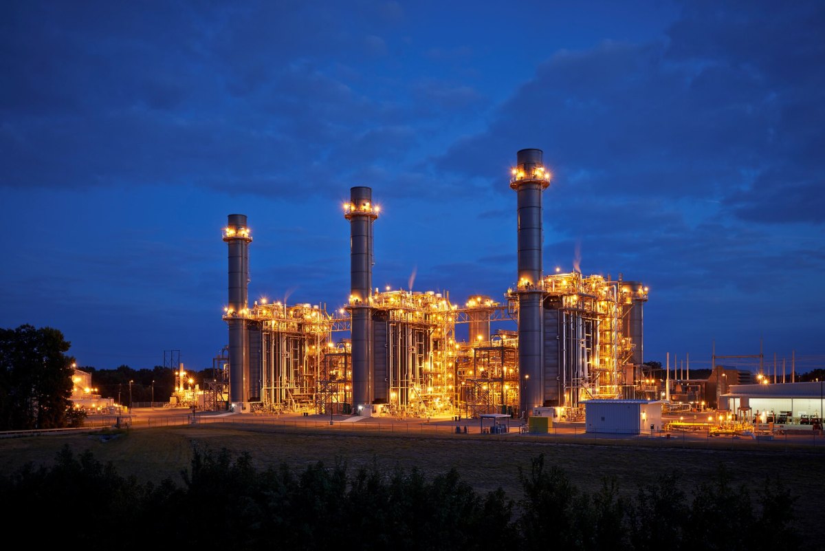 Duke Enery's H.F. Lee Energy Complex, a combined-cycle power plant in Goldsboro, North Carolina.