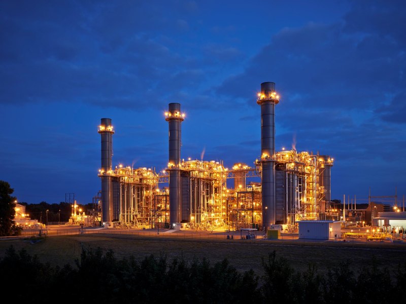 Duke Enery's H.F. Lee Energy Complex, a combined-cycle power plant in Goldsboro, North Carolina.