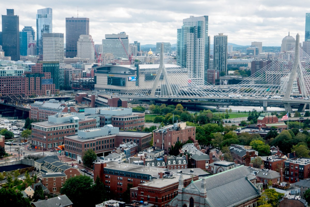 A view of downtown Boston.