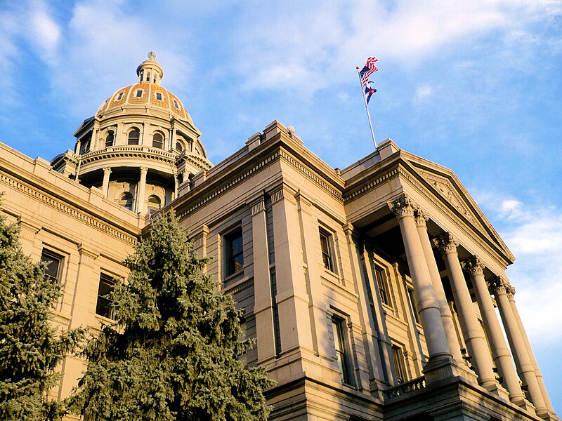 File:CO State Capitol dusk.jpg