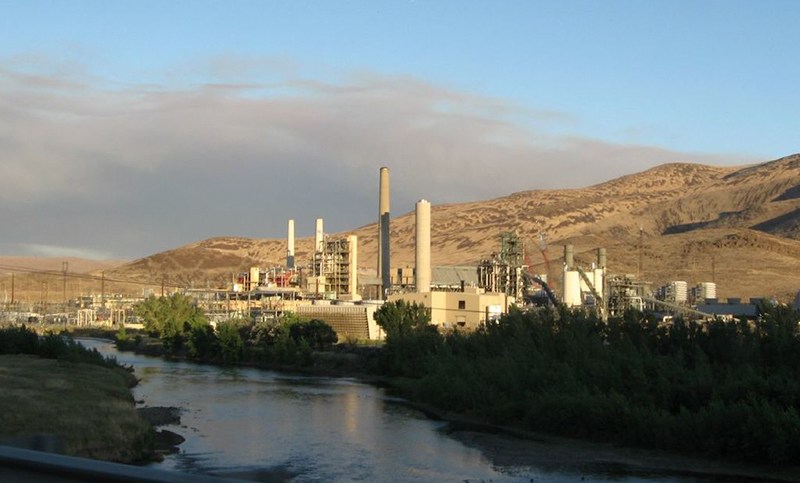 NV Energy's natural gas-fired Frank A. Tracy Generating Station is pictured east of Reno, Nevada