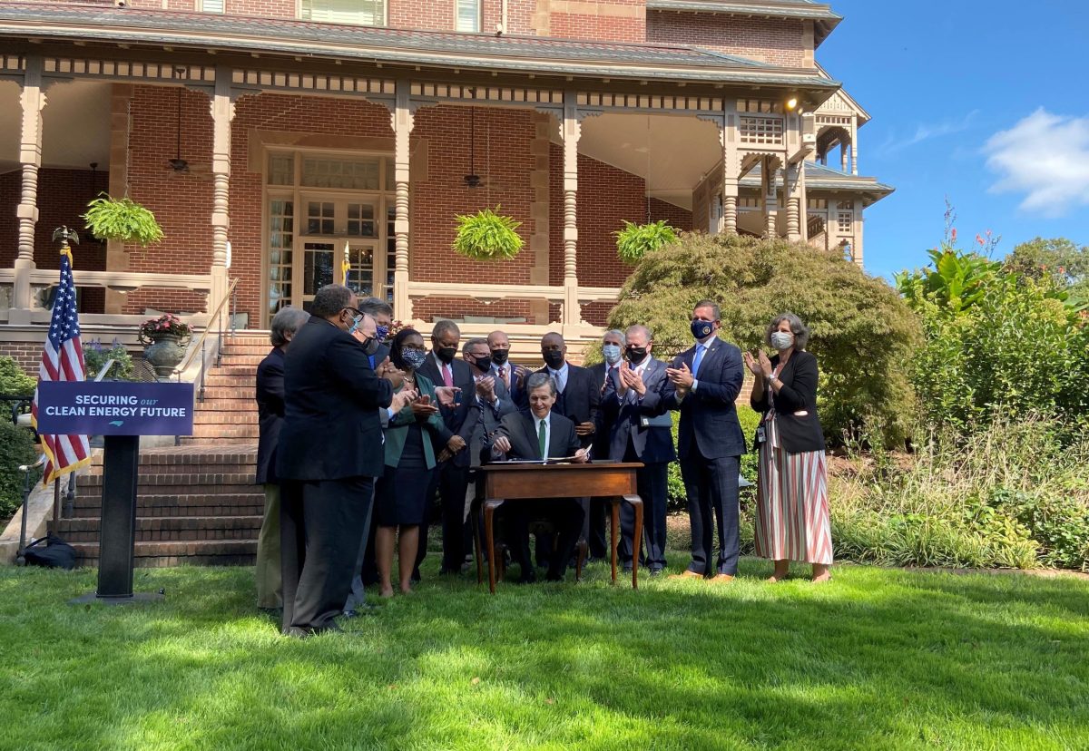 Energy bill signing ceremony