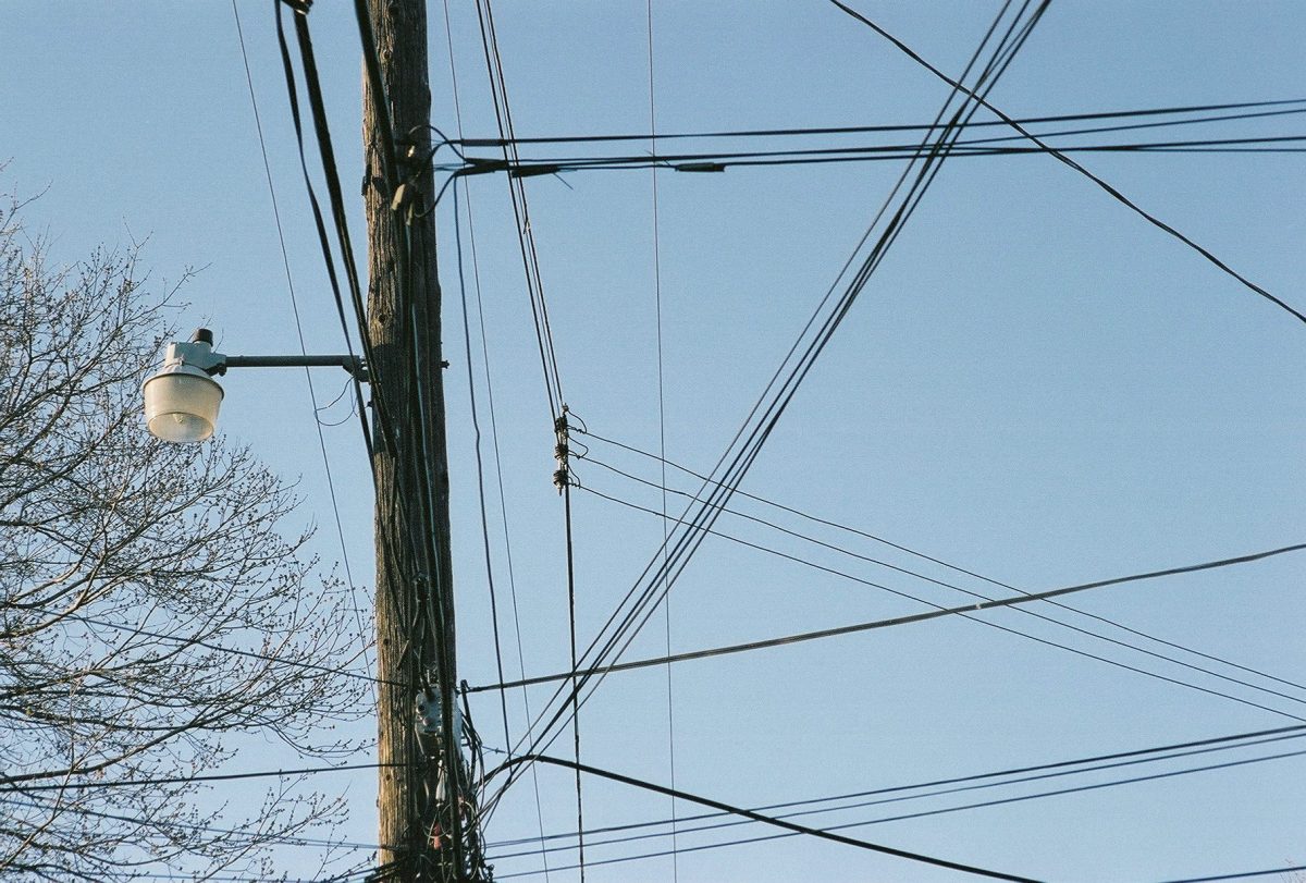 Power lines in Minneapolis.