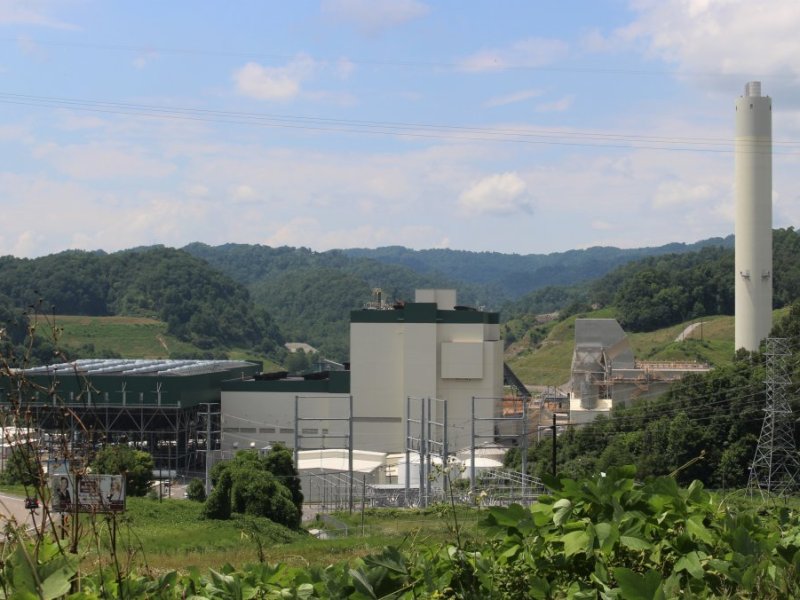 Dominion Energy’s Virginia City Hybrid Energy Center in Wise County, Va., 2019